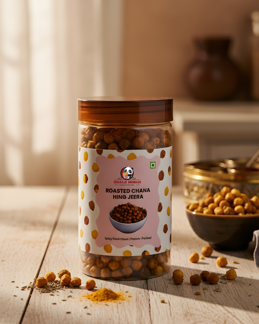 Hing Jeera Roasted Chana (250g)